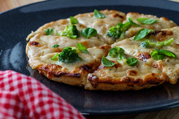 Mini Personal White Pizza