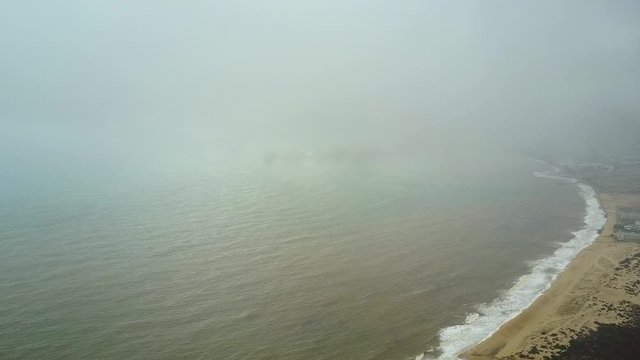 storm in medano bay csl mexico