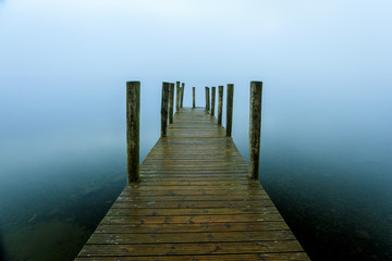 Fototapeta premium Mglisty poranek