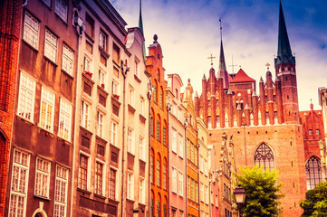 Old Town in Gdansk, Poland