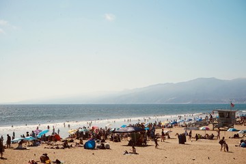 Fototapeta na wymiar Santa Monica California