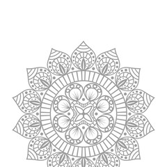 flower mandala ethnicity decorative icon