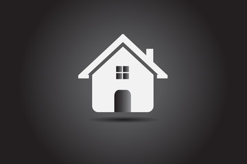 Real estate house icon logo vector  web image