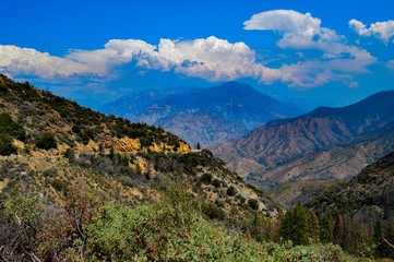 landscape in the mountains