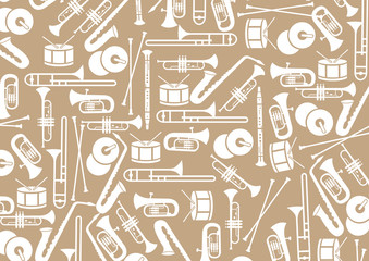 マーチングのアイコンを使ったイメージ背景素材