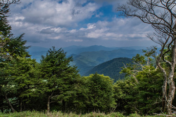 Obraz premium 奥多摩の山々