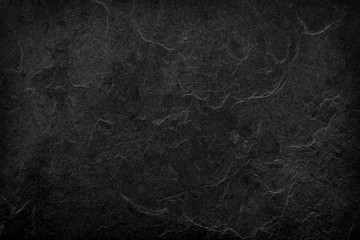 Natural grey black stone texture for background