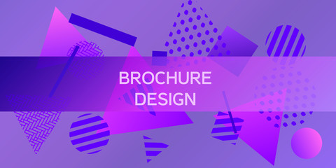 Geometric abstract background.