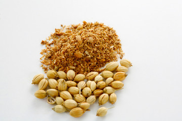 Spices. Coriander Seeds - Studio