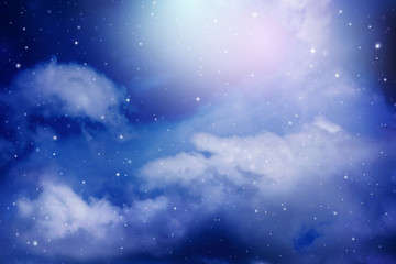 Fototapeta premium night sky with stars.
