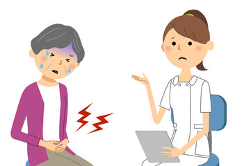 看護師　問診　説明