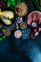 Obraz na płótnie Canvas Organic food concept