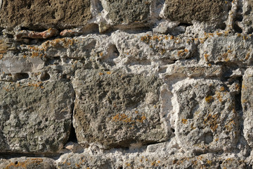 Old Stone Wall Background. The walls of the old wall.