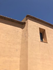 wall of an old house