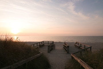 Ostsee Strand Zugang am Weissenhäuser Strand