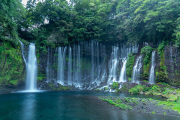Fototapeta na wymiar [静岡県]白糸の滝