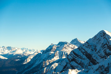 winter snow mountain peak landscape