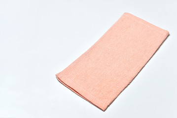Napkin isolated on white background