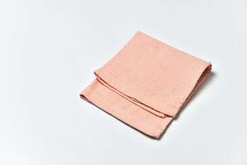 Napkin isolated on white background