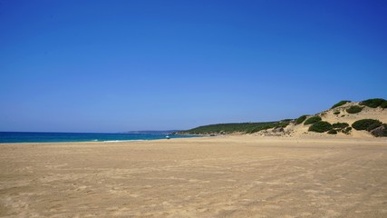 plage de Piscinas, Costa Verde, Sardaigne, Italie