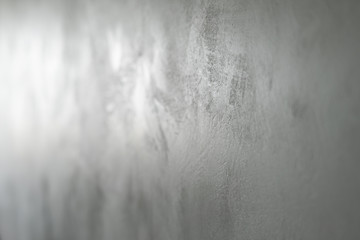 Closeup background of decorative plaster surface