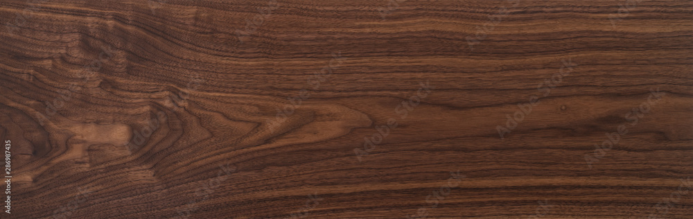 Poster texture of black walnut board with oil finish - Posters