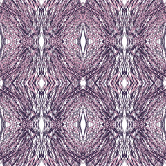 Hatching texture, illusion of the volume of weaving, openwork style.