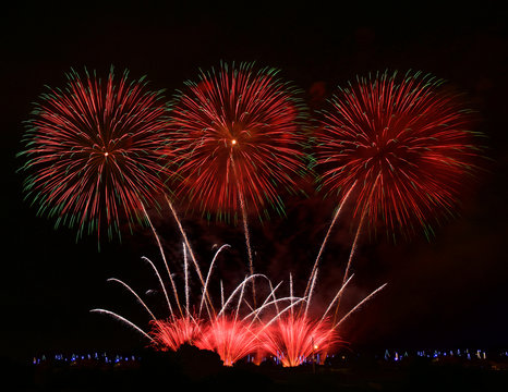 Firework display, Zurrieq, Malta
