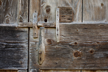 Brown wooden doors texture background.