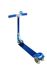 Kick Scooter. Isolated with clipping path.