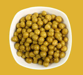 canned green peas