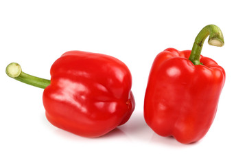 red pepper isolated on white background
