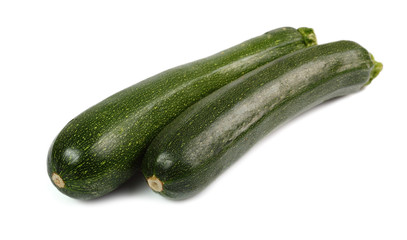 zucchini isolated on white background