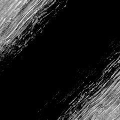 Background of black and white texture. Abstract monochrome pattern of spots, cracks, dots, chips, shapes, lines