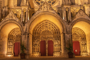 cathedrale Notre-Dame - obrazy, fototapety, plakaty