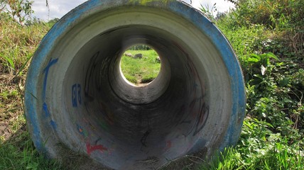 concrete tube
