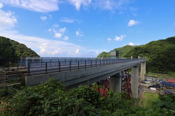 Obraz premium 余部鉄橋