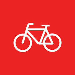 Fototapeta premium Fahrrad und Hintergrund