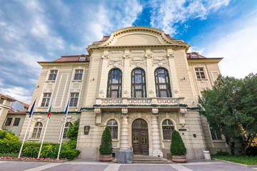 City Hall in Stambolov square in Plovdiv (Bulgaria)