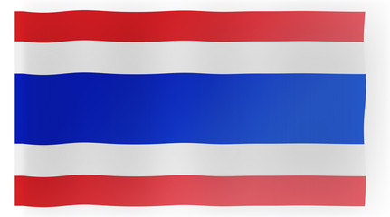 Thai flag, AEC country or ASEAN Economic Community