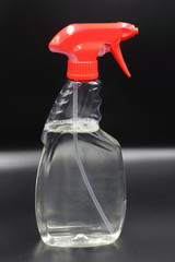 spray bottle of water