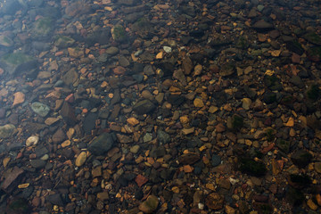 stones in the water