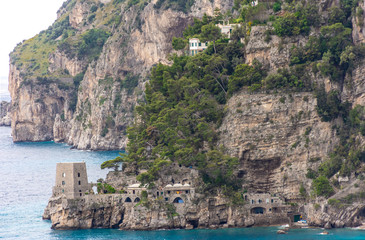 Italy, view of the Amalfi coast
