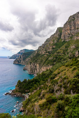 Fototapeta na wymiar Italy, view of the Amalfi coast