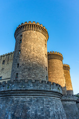 Italy, Naples, Maschio Angioino castle