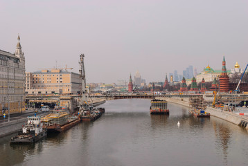 view of moscow river