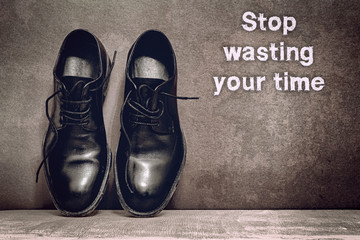 Stop wasting your time on brown board and work shoes on wooden floor