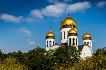 Church of the introduction to the temple of the blessed virgin Mary. Veshnyaki, Moscow.