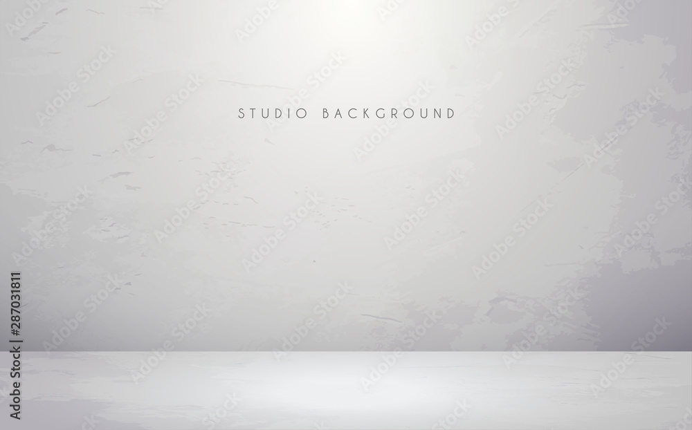 Canvas Prints Empty white studio room background