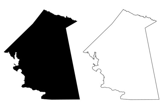 Polk County, Texas (Counties In Texas, United States Of America,USA, U.S., US) Map Vector Illustration, Scribble Sketch Polk Map